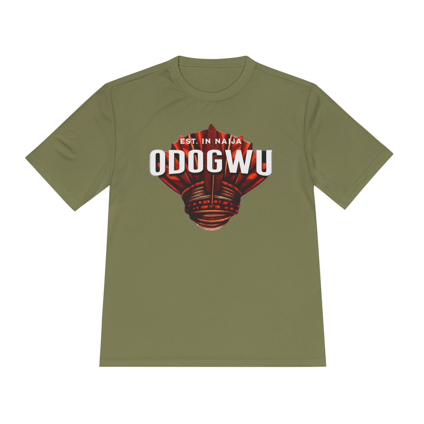 Odogwu Unisex Moisture Wicking Tee | Perfect for Active Lifestyles, Fitness, Summer Wear, Gifts for Holidays, Unique Design
