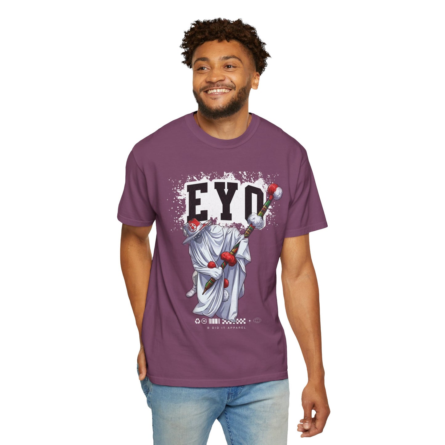 Statue & Roses Graphic T-Shirt — EYD Streetwear Tee