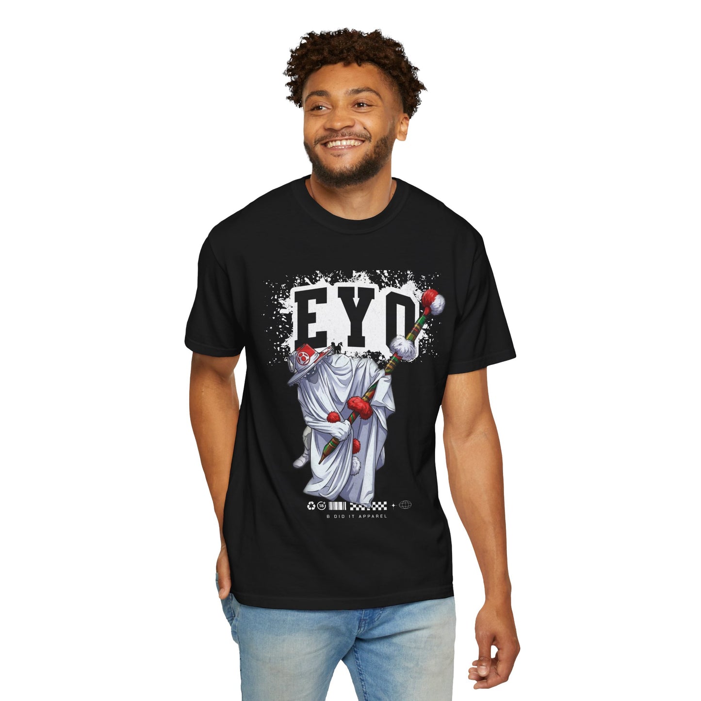 Statue & Roses Graphic T-Shirt — EYD Streetwear Tee