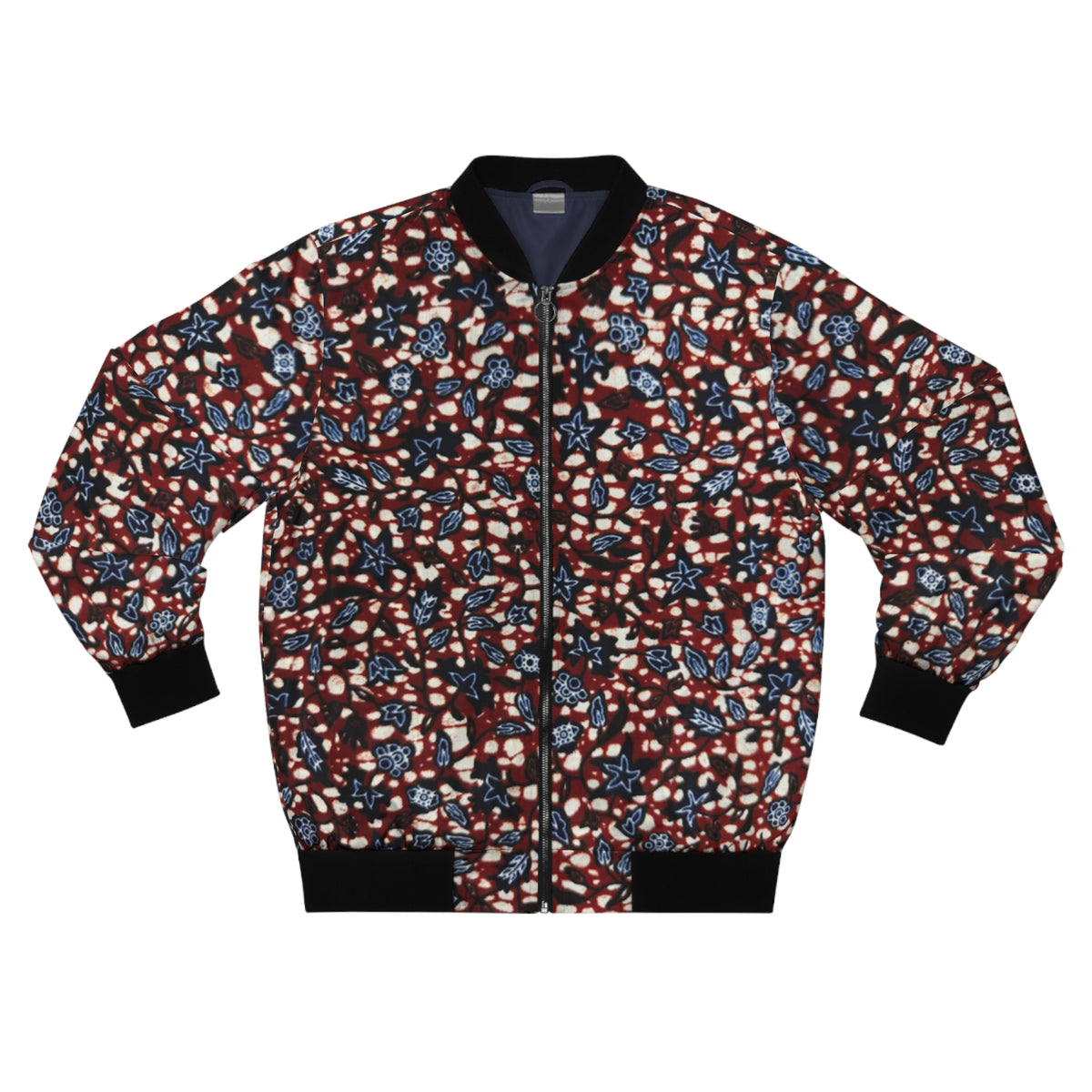 Ìràwọ̀ Ọgbà Ankara Unisex Bomber Jacket – All-Over Print (AOP)