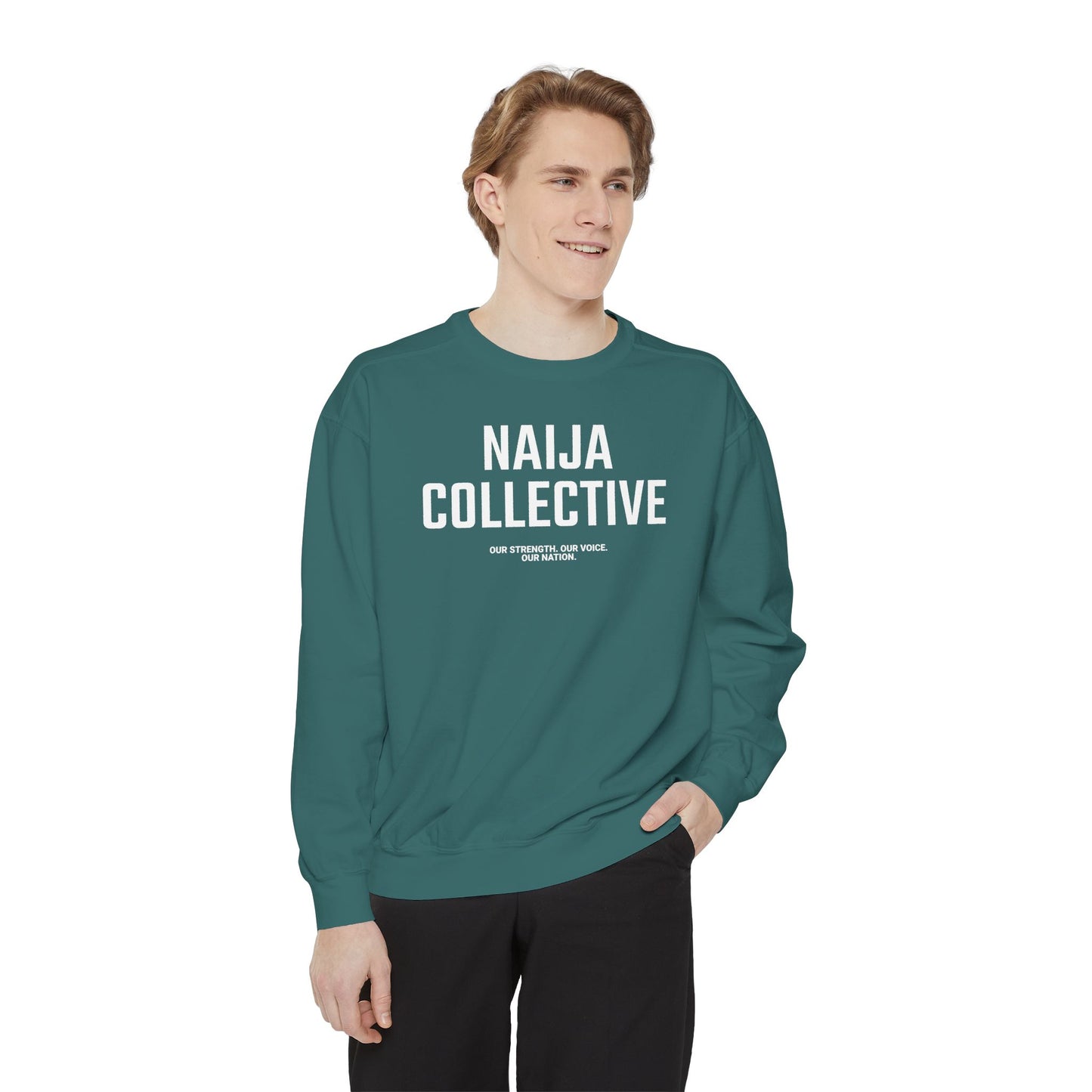 Naija Collective SVN Unisex Sweatshirt - Cozy Casual Streetwear Style