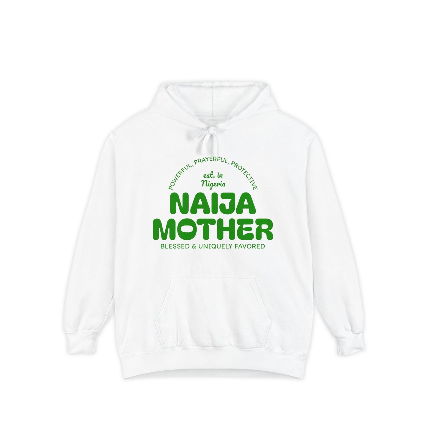 Naija Mother -Mothers Day Garment-Dyed Hoodie