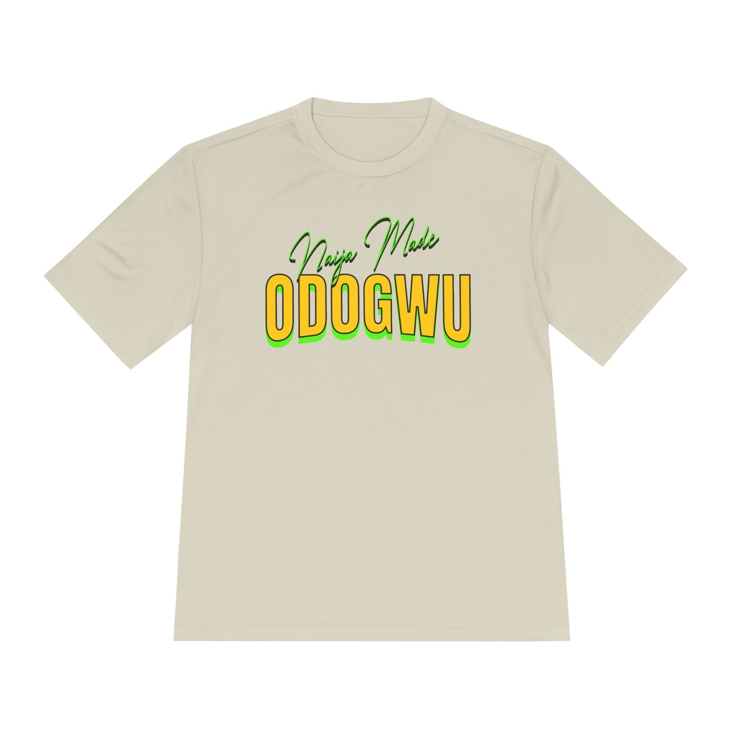 Naija Made ODOGWU Unisex Moisture Wicking Tee - Stay Cool with - Perfect for Athletes, Gift for Sports Lovers, Workout Tee, Casual [...]