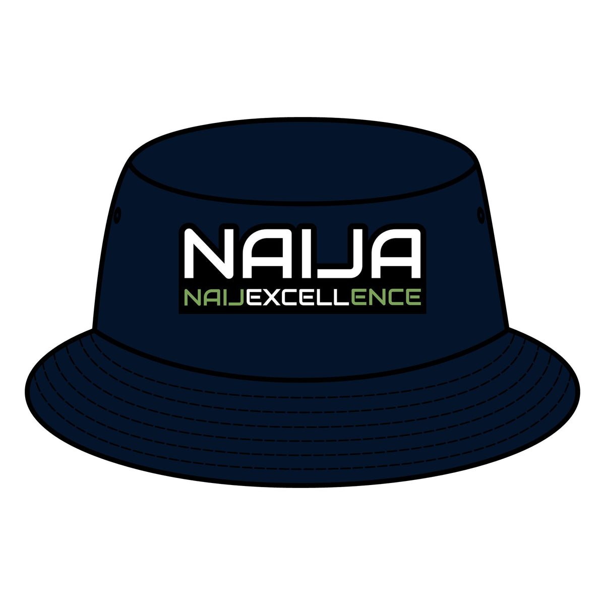 Stylish Naija Excellence Bucket Hat for Summer Adventure, Casual Streetwear, Gift for Fashion Lovers, Outdoor Activities, Festival Fun