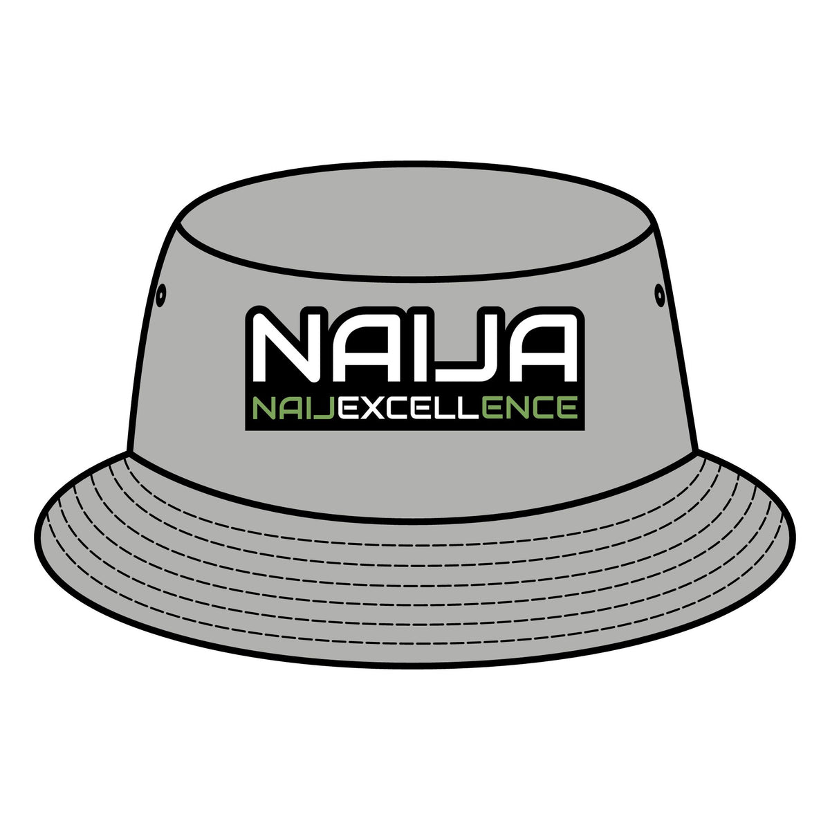 Stylish Naija Excellence Bucket Hat for Summer Adventure, Casual Streetwear, Gift for Fashion Lovers, Outdoor Activities, Festival Fun