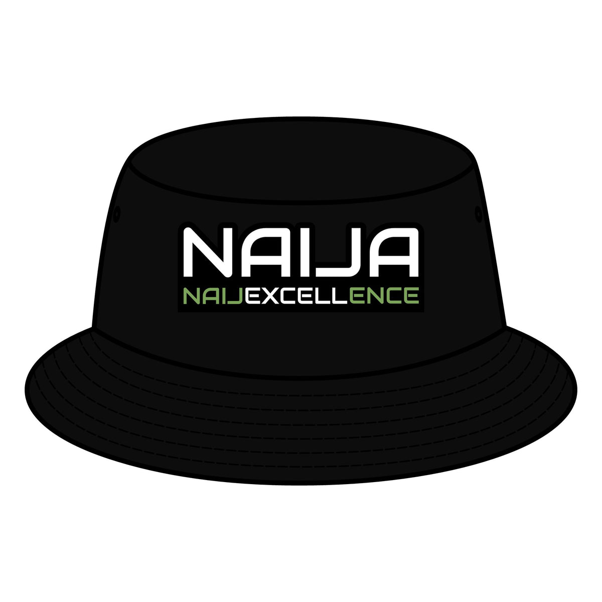 Stylish Naija Excellence Bucket Hat for Summer Adventure, Casual Streetwear, Gift for Fashion Lovers, Outdoor Activities, Festival Fun