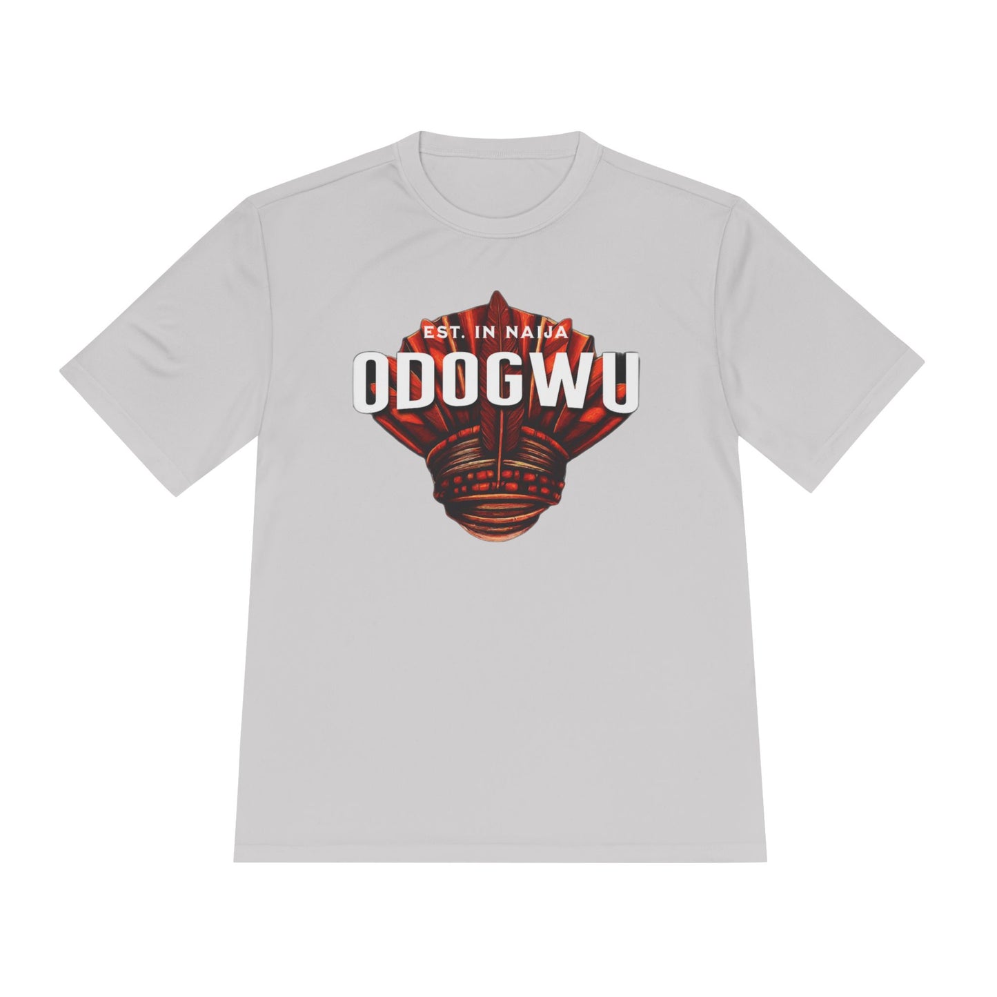 Odogwu Unisex Moisture Wicking Tee | Perfect for Active Lifestyles, Fitness, Summer Wear, Gifts for Holidays, Unique Design