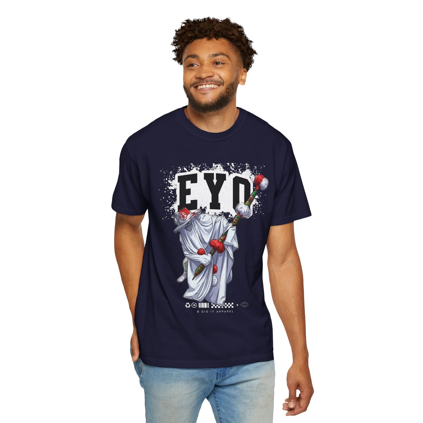 Statue & Roses Graphic T-Shirt — EYD Streetwear Tee