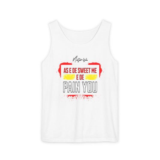 Pain You, Unisex Tank Top - Perfect for Summer, Casual Wear, Vacation, Festivals, Beach Days, Gifts