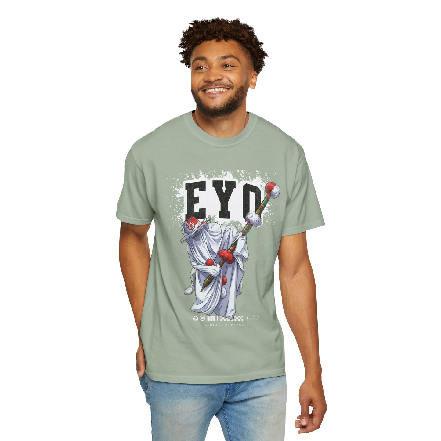 Statue & Roses Graphic T-Shirt — EYD Streetwear Tee