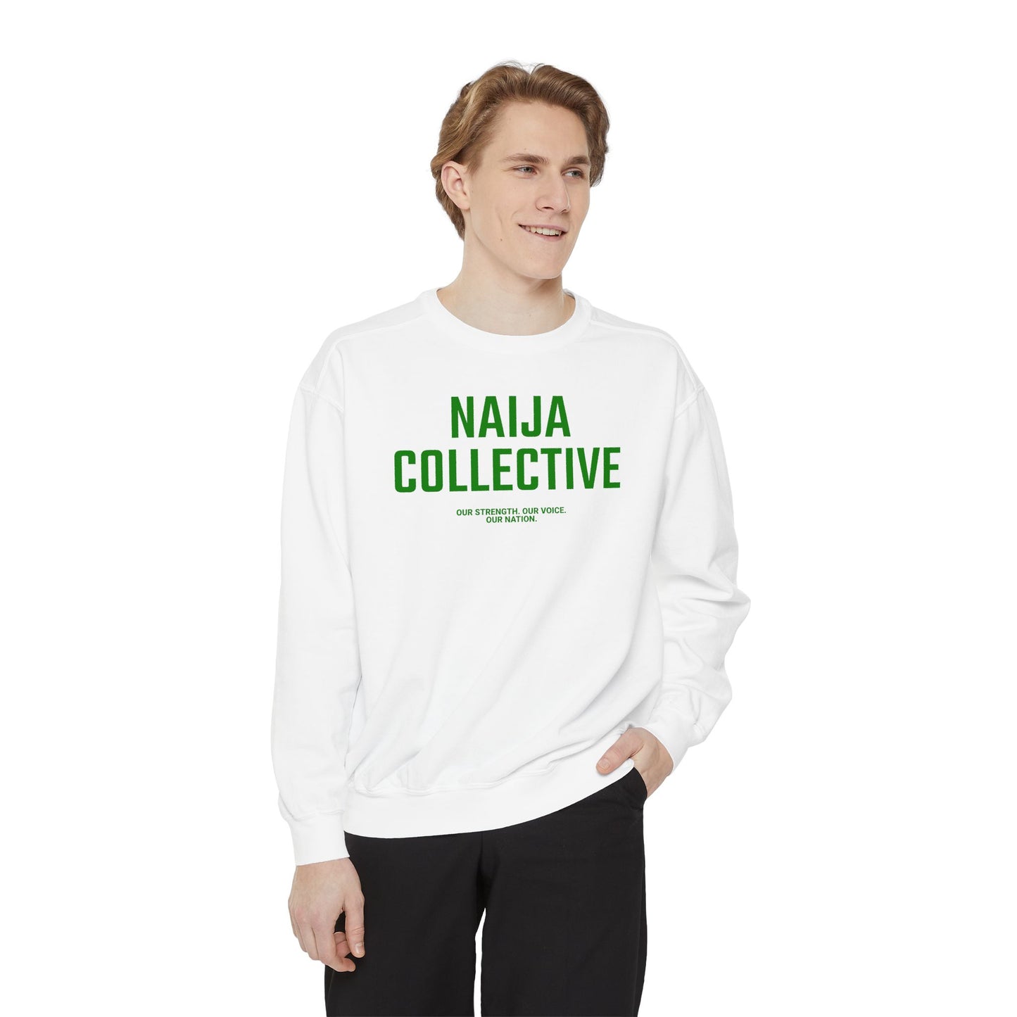 Naija Collective SVN Unisex Sweatshirt - Cozy Casual Streetwear Style