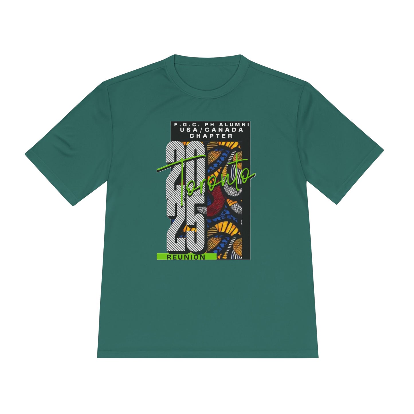 Custom item - 2025 FGC PH reunion - Unisex Moisture Absorbing Tee (WELCOME15%OFF DOES NOT APPLY)