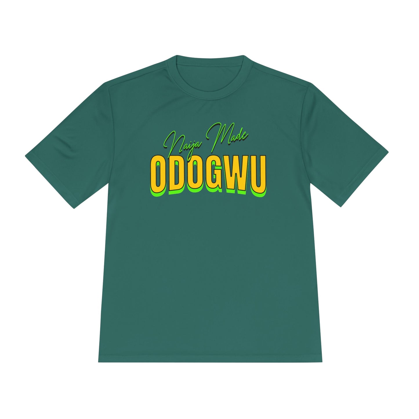 Naija Made ODOGWU Unisex Moisture Wicking Tee - Stay Cool with - Perfect for Athletes, Gift for Sports Lovers, Workout Tee, Casual [...]