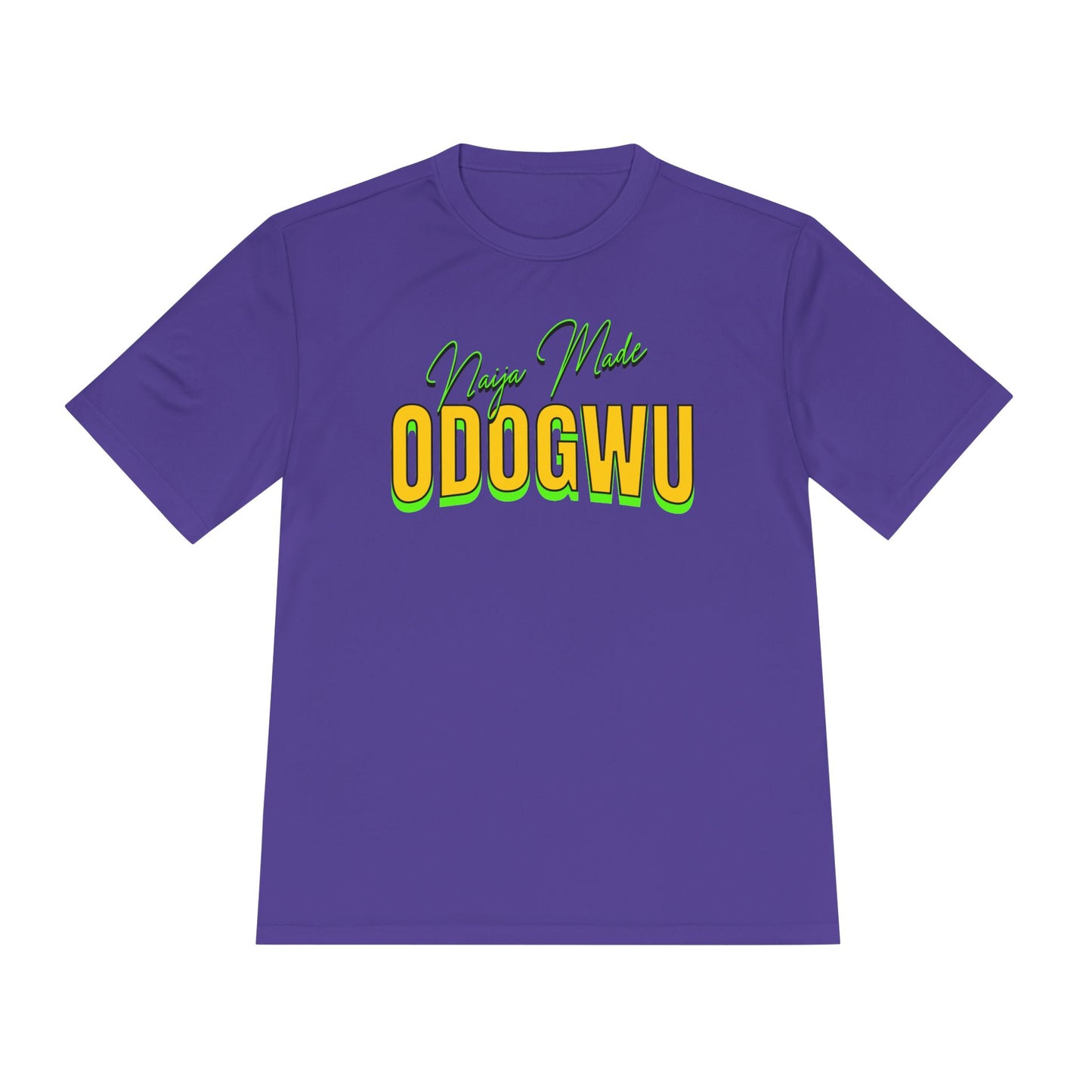 Naija Made ODOGWU Unisex Moisture Wicking Tee - Stay Cool with - Perfect for Athletes, Gift for Sports Lovers, Workout Tee, Casual [...]