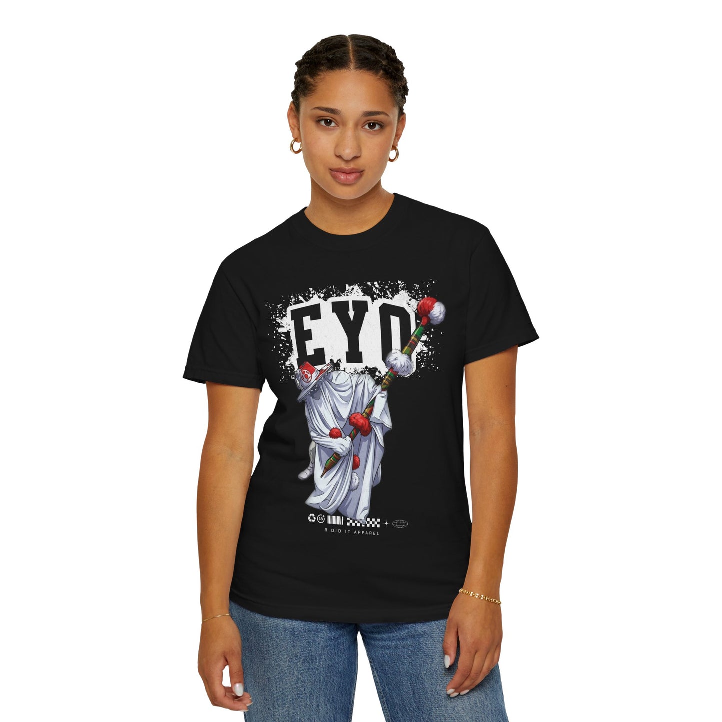 Statue & Roses Graphic T-Shirt — EYD Streetwear Tee