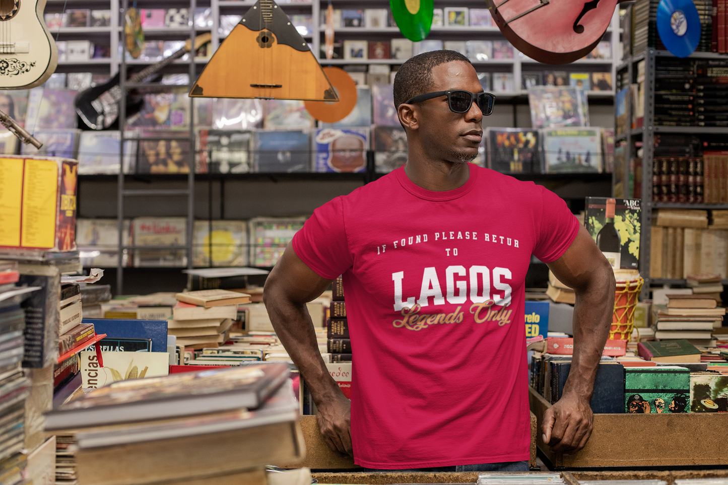 Lagos Legends Only Tee, Unisex Sports Shirt, Cool Casual Wear, Gift for Travelers, Travel Souvenir, Unique Graphic Tee