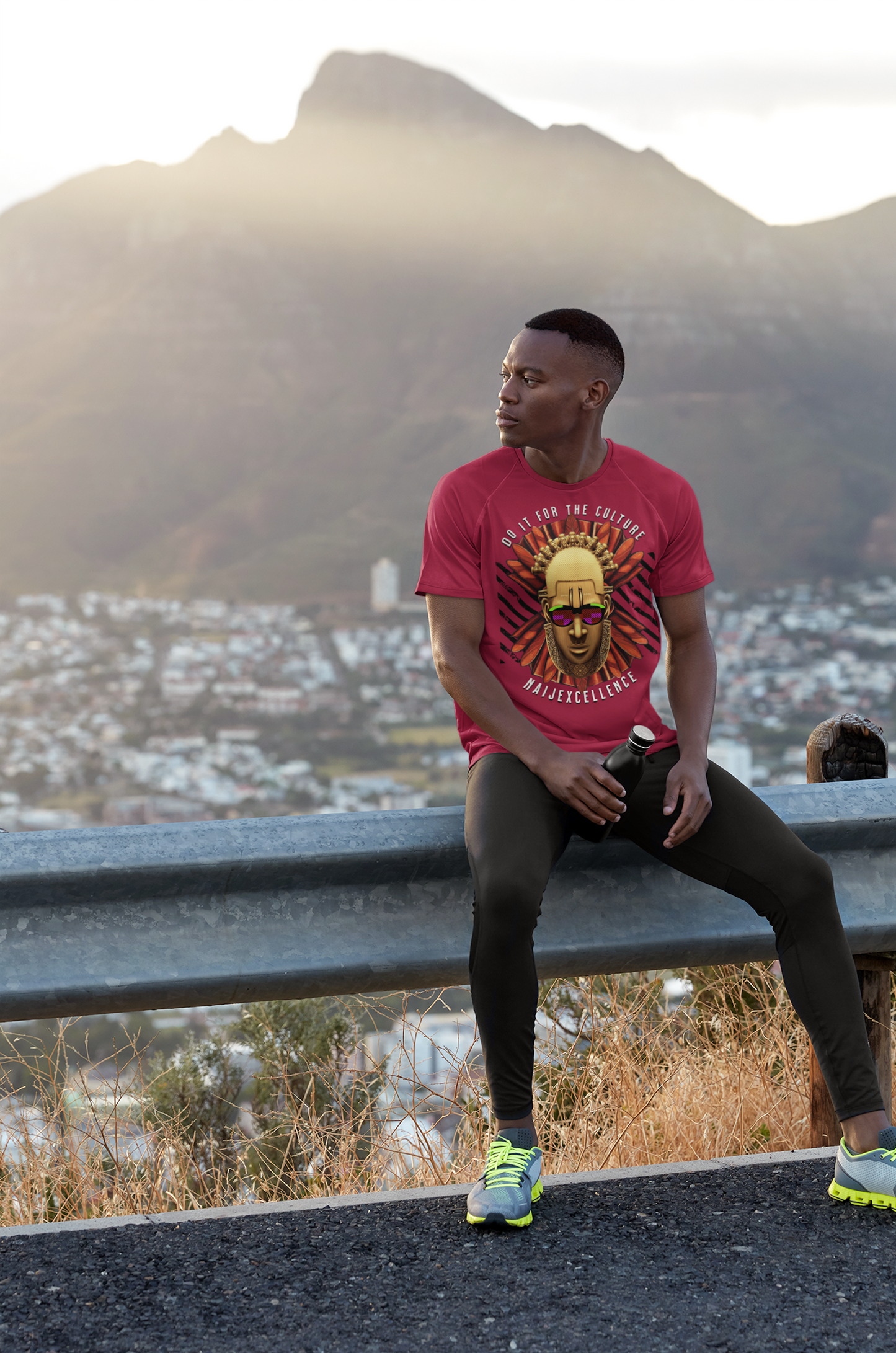 Festac Punk Mask - Unisex Moisture Absorbing Tee