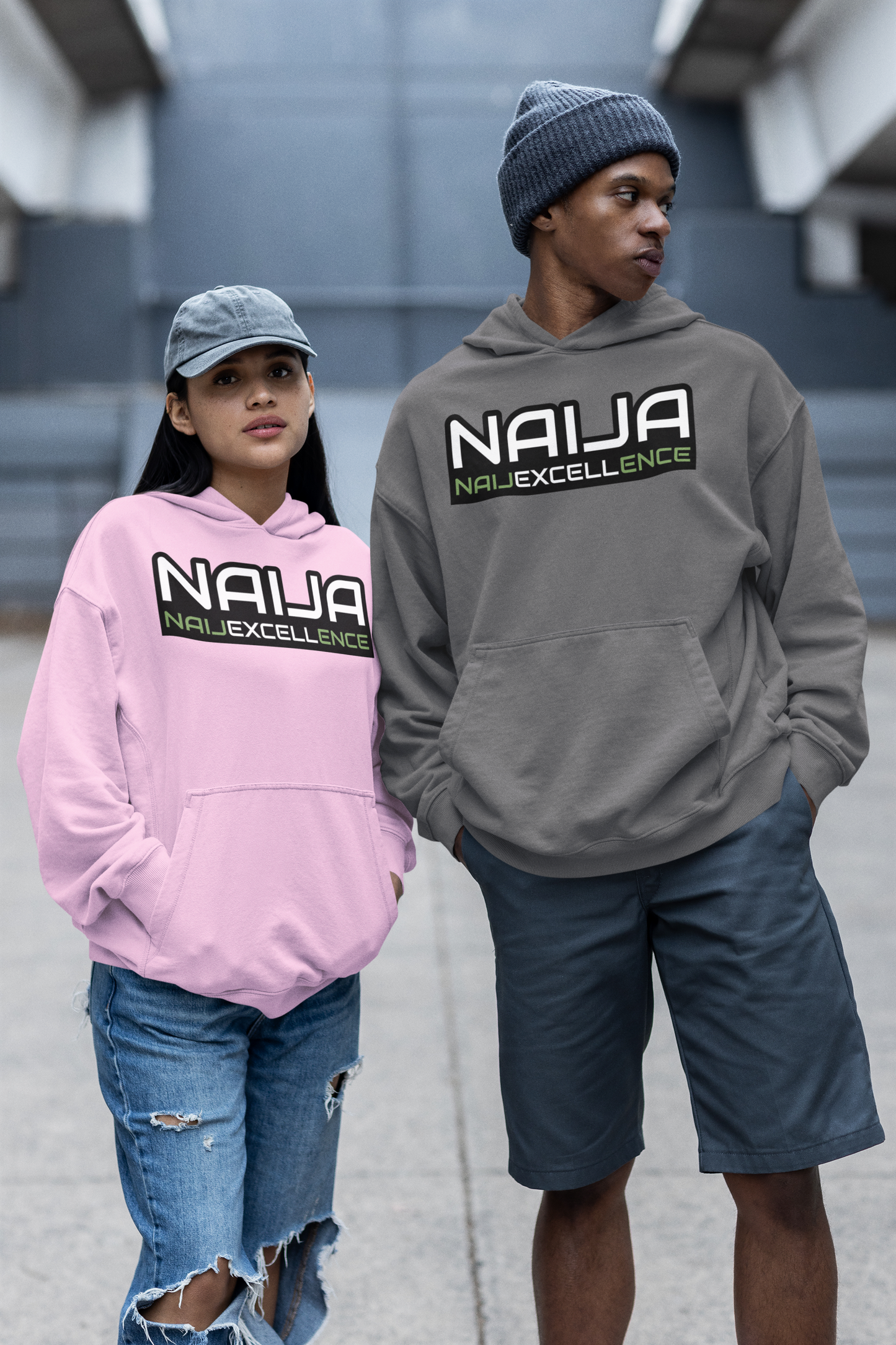 Naija Naijexcellence Unisex Pullover Hoodie