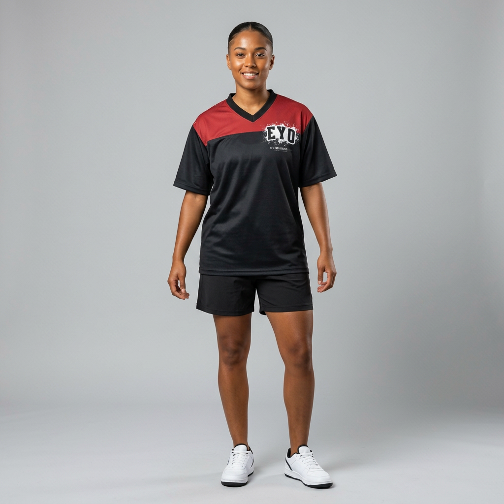 EYO Masquerade Mask Football Jersey — Bold Street-Style Athletic Top