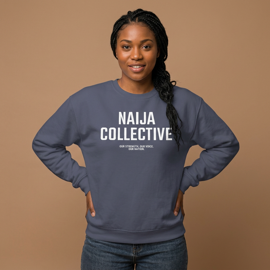 Naija Collective SVN Unisex Sweatshirt - Cozy Casual Streetwear Style