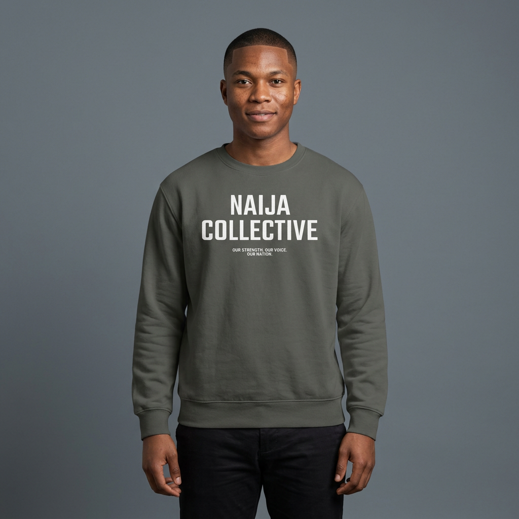 Naija Collective SVN Unisex Sweatshirt - Cozy Casual Streetwear Style