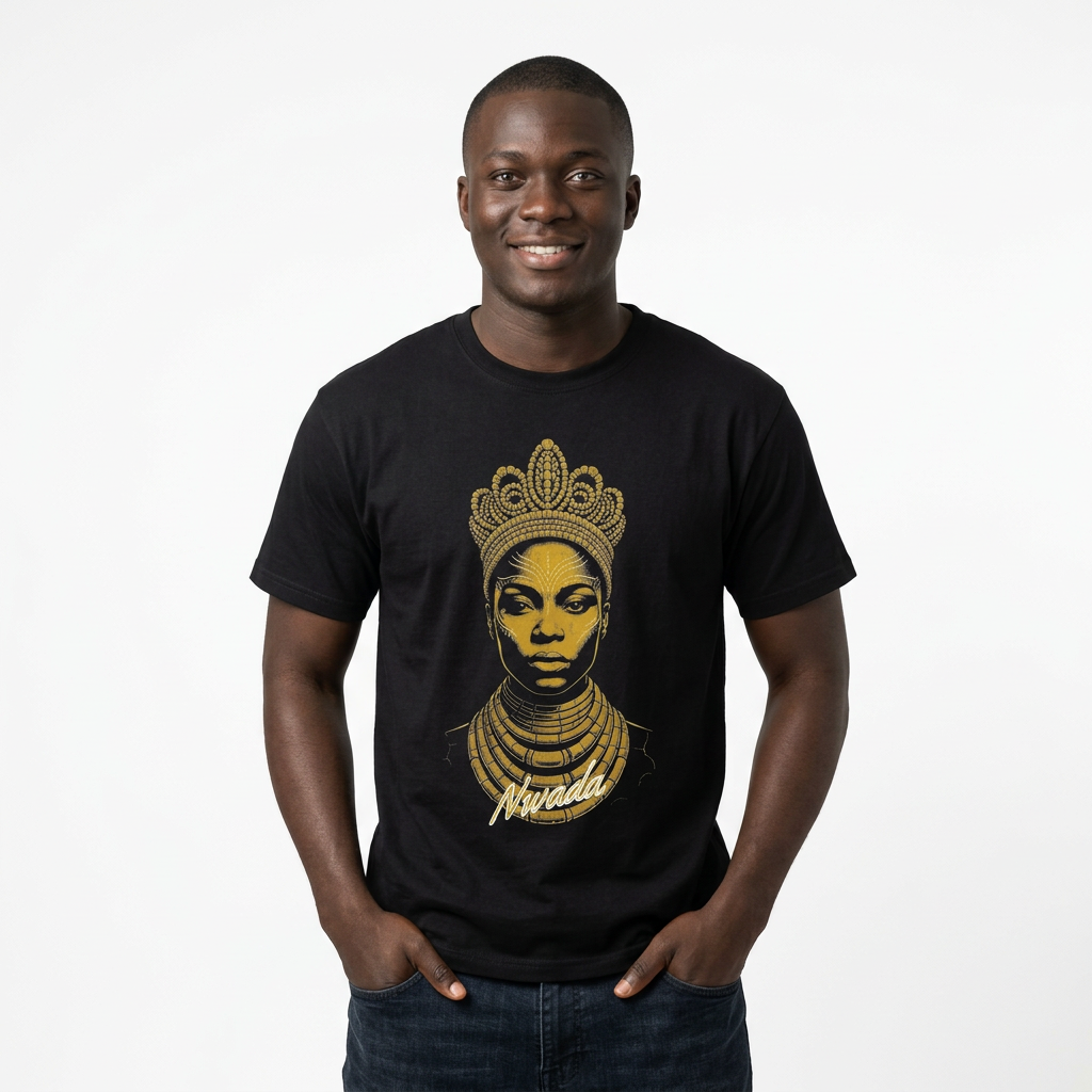 Nwada Graphic T-Shirt — Rooted in Royalty, Crowned in Strength
