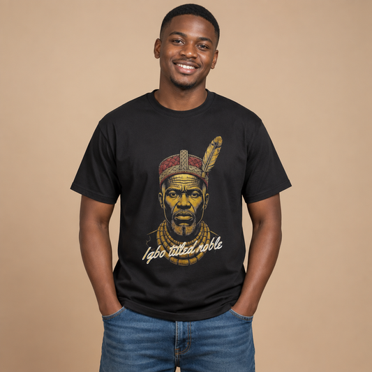 Black Igbo Titled Noble T-Shirt