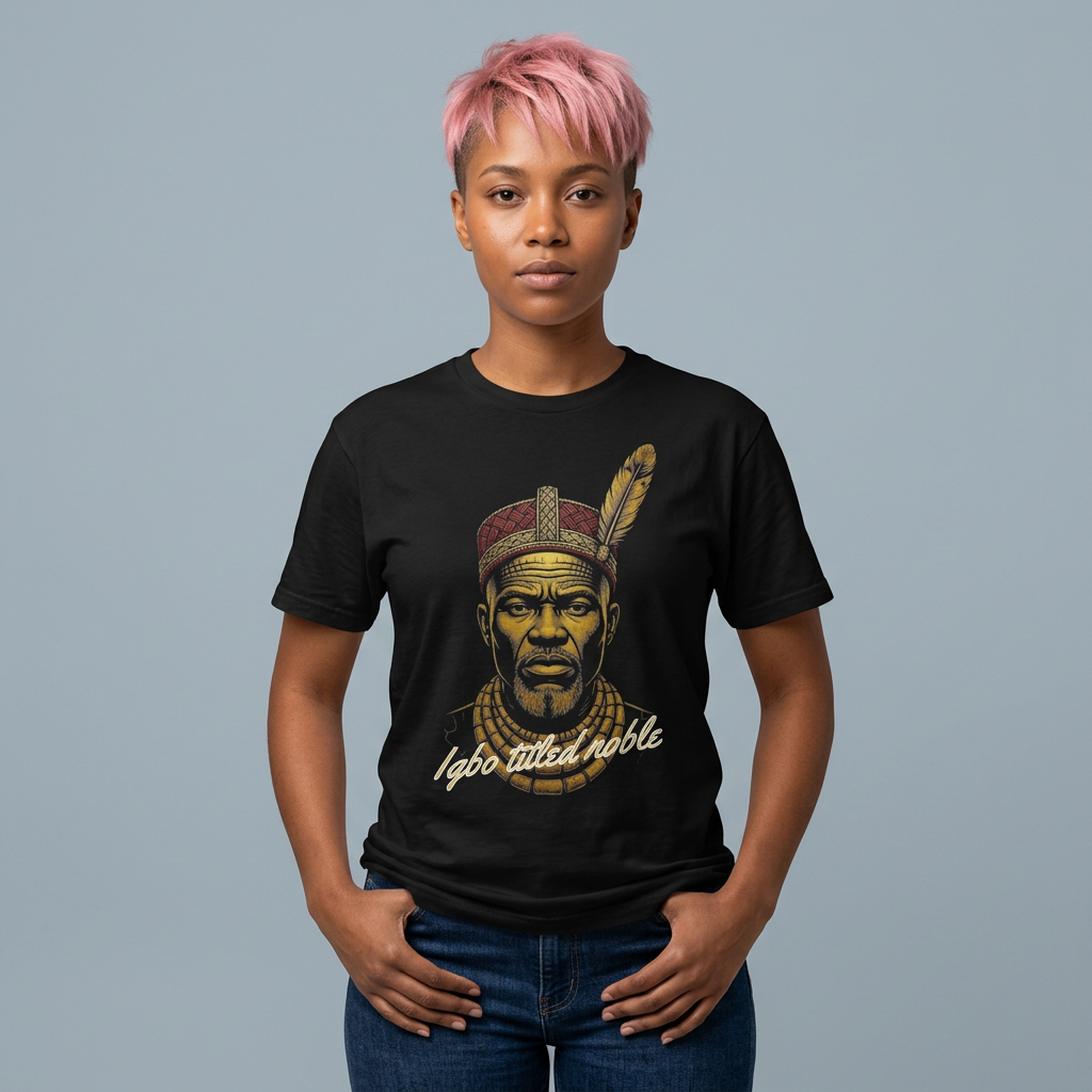 Black Igbo Titled Noble T-Shirt