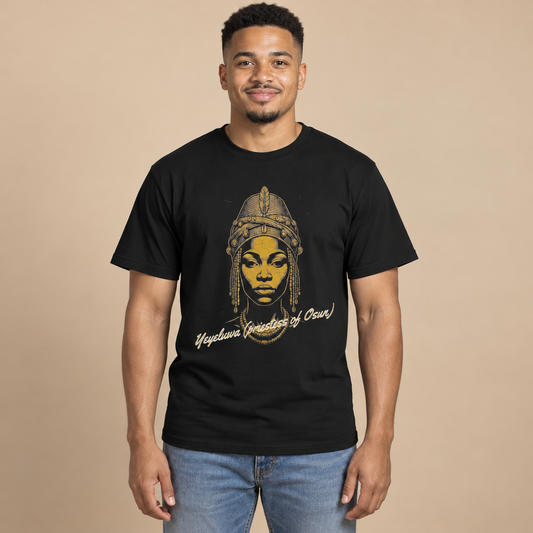 The Yèyélúwa Statement Tee — Black Edition