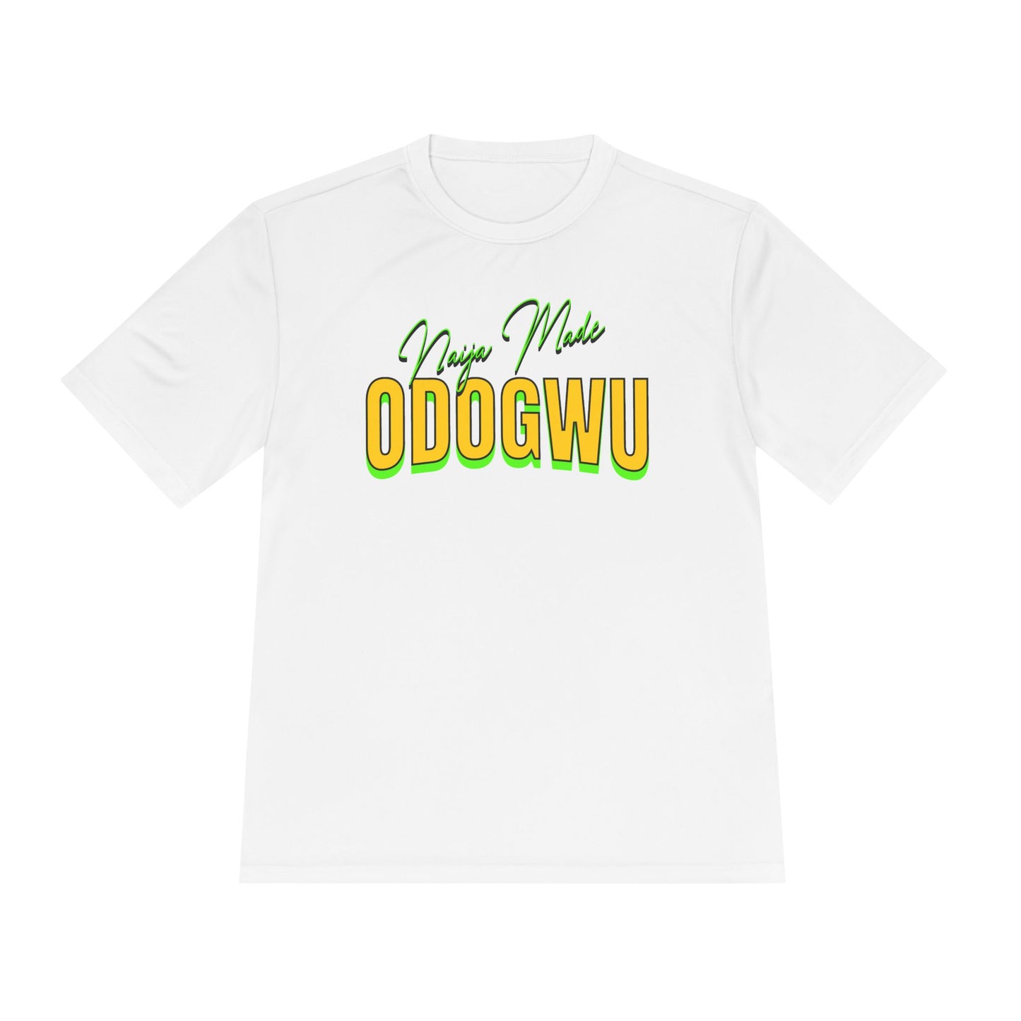 Naija Made ODOGWU Unisex Moisture Wicking Tee - Stay Cool with - Perfect for Athletes, Gift for Sports Lovers, Workout Tee, Casual [...]