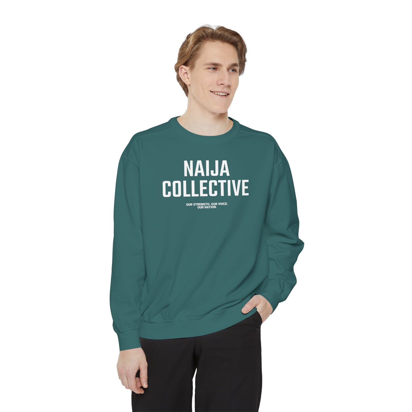 Naija Collective SVN Unisex Sweatshirt - Cozy Casual Streetwear Style