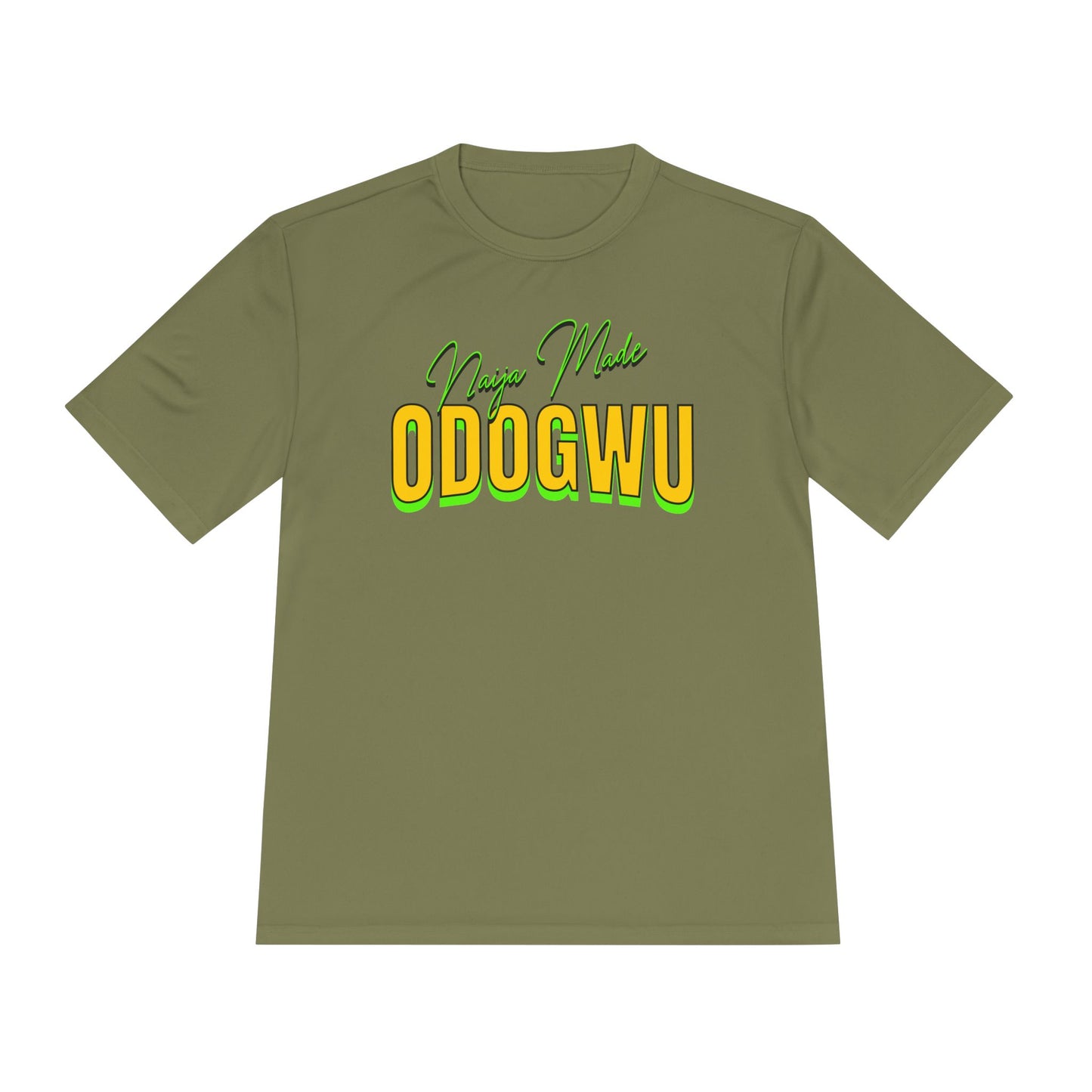 Naija Made ODOGWU Unisex Moisture Wicking Tee - Stay Cool with - Perfect for Athletes, Gift for Sports Lovers, Workout Tee, Casual [...]