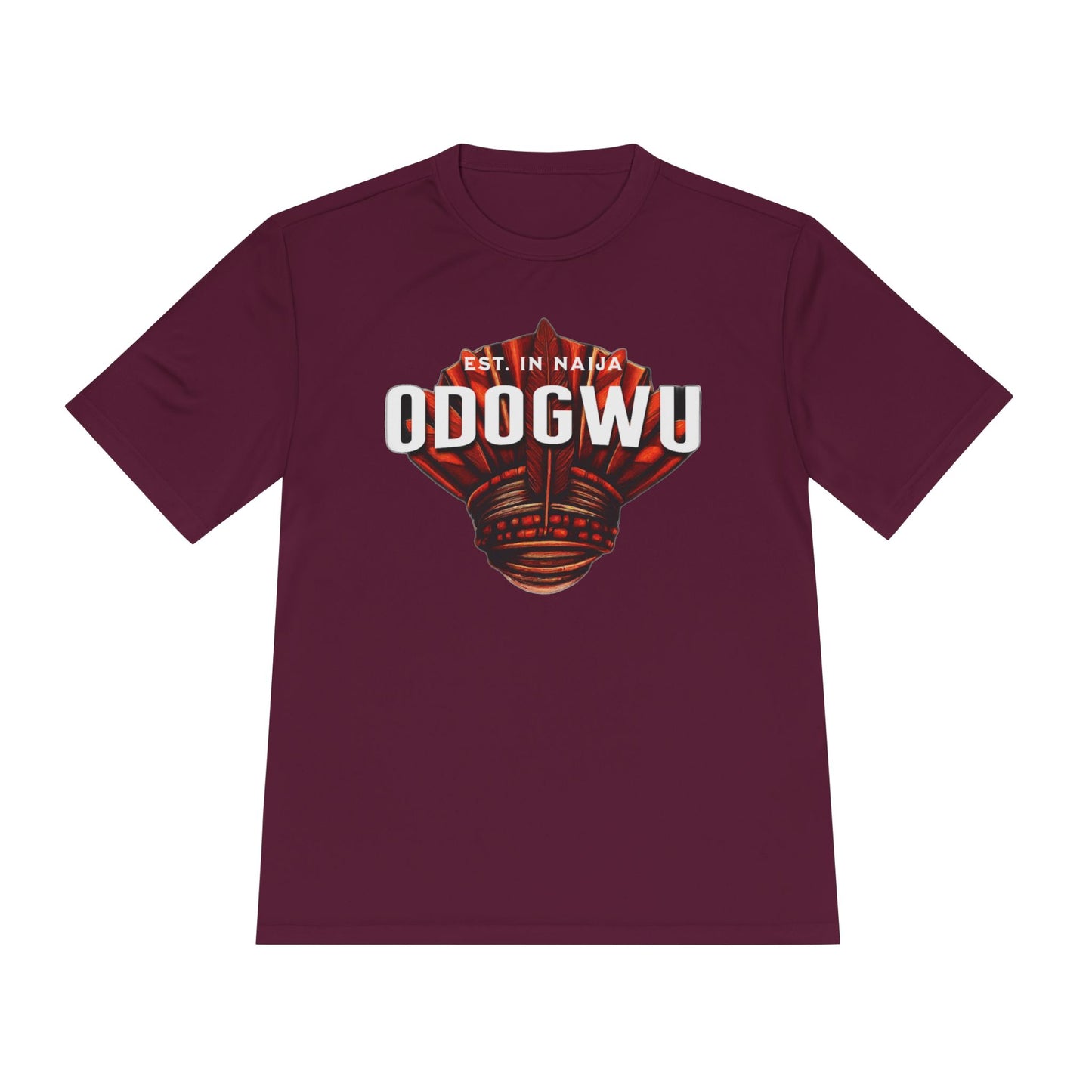 Odogwu Unisex Moisture Wicking Tee | Perfect for Active Lifestyles, Fitness, Summer Wear, Gifts for Holidays, Unique Design