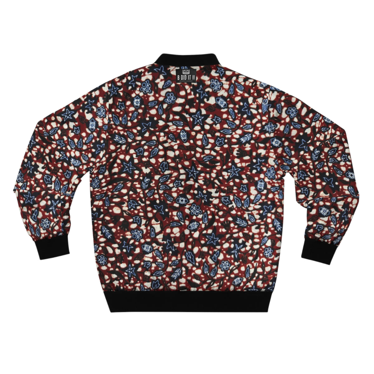 Ìràwọ̀ Ọgbà Ankara Unisex Bomber Jacket – All-Over Print (AOP)