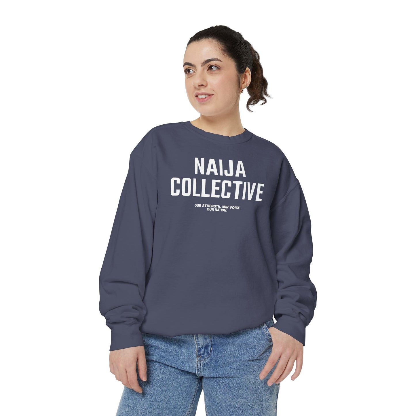 Naija Collective SVN Unisex Sweatshirt - Cozy Casual Streetwear Style