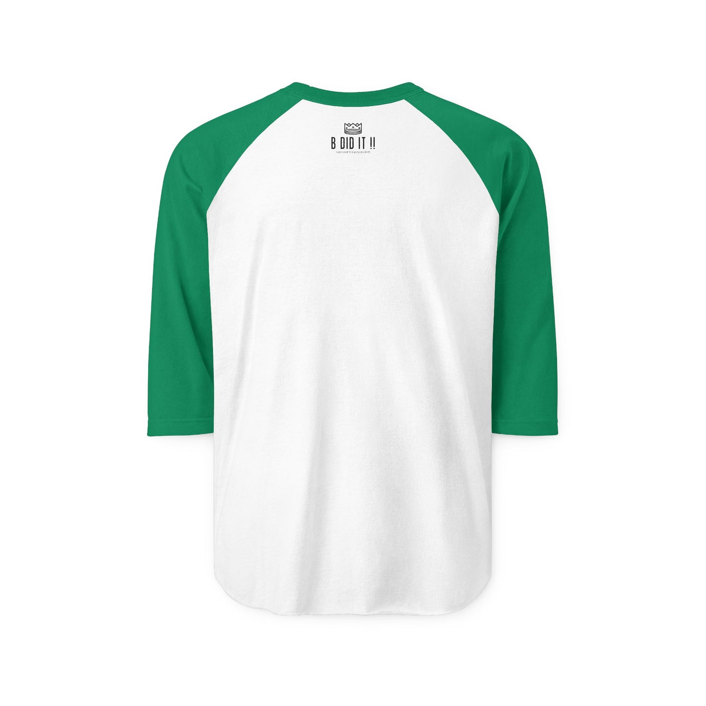NAJA Pride Unisex Three-Quarter Sleeve Raglan Shirt, Be Proud Be Loud Clothing, Nigeria Pride Shirt, Casual Wear