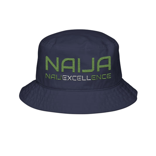 NAIJA Embroidered Bucket Hat - Trendy Summer Hat, Unisex Sun Hat, Festival Hat, Beach Hat, Casual Accessories