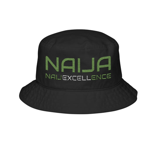 NAIJA Embroidered Bucket Hat - Trendy Summer Hat, Unisex Sun Hat, Festival Hat, Beach Hat, Casual Accessories
