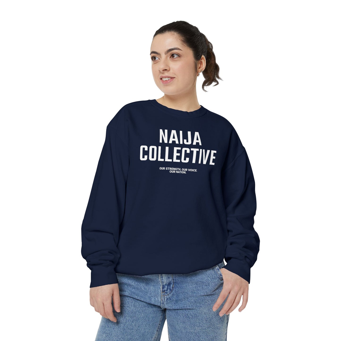 Naija Collective SVN Unisex Sweatshirt - Cozy Casual Streetwear Style