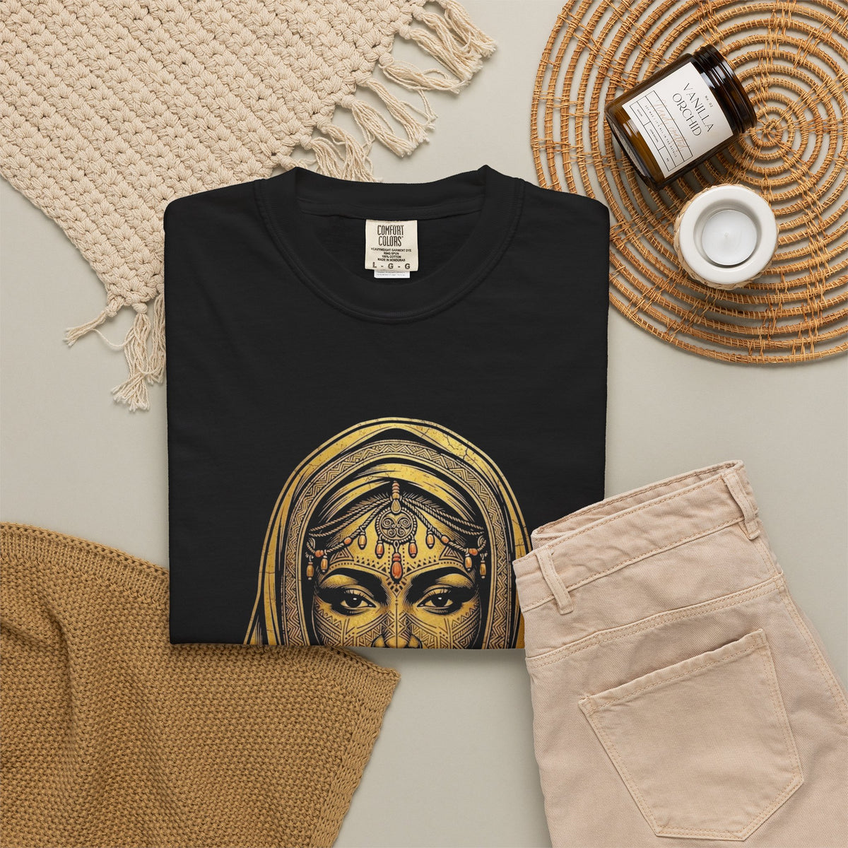 Black Fulani Sharo Queen T-Shirt