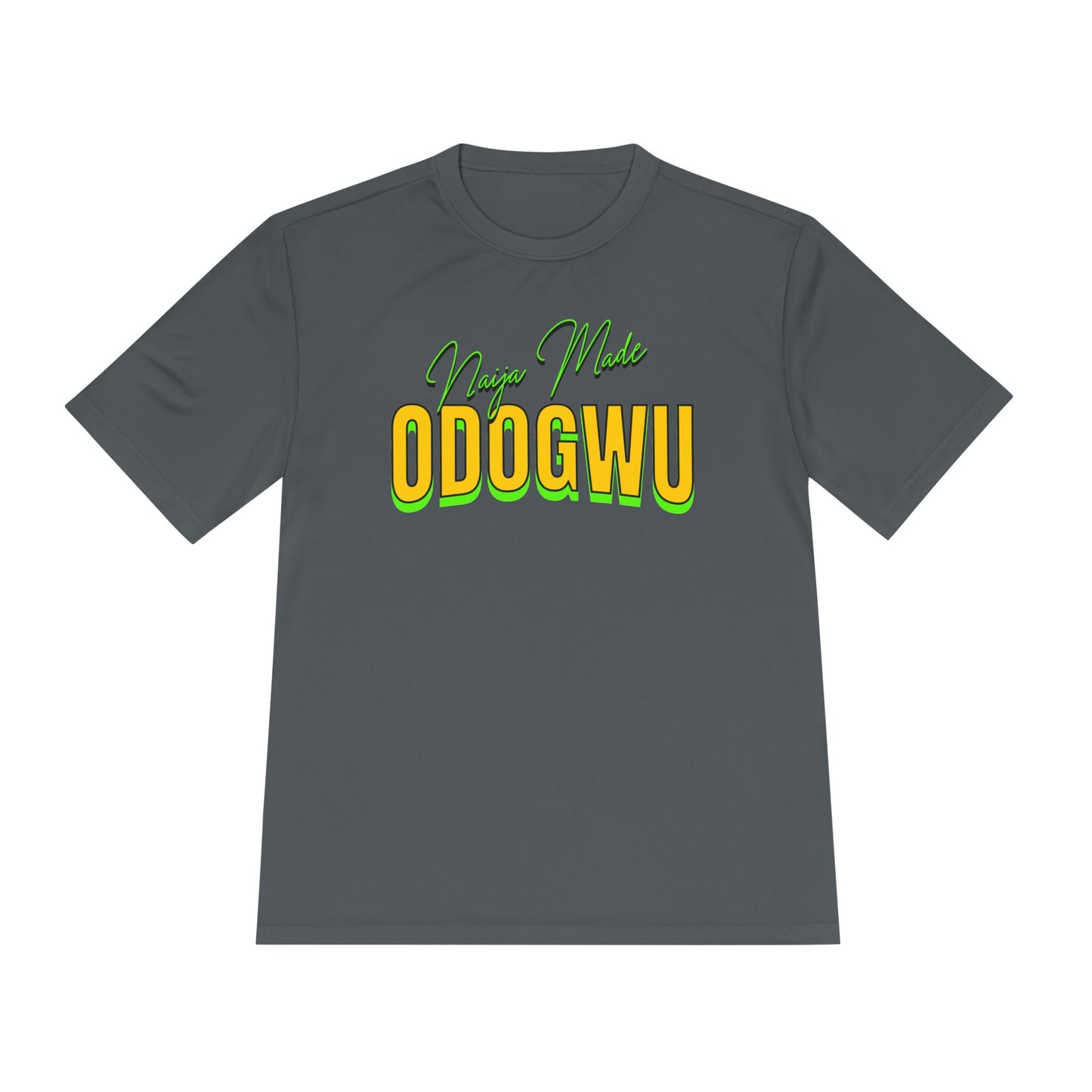 Naija Made ODOGWU Unisex Moisture Wicking Tee - Stay Cool with - Perfect for Athletes, Gift for Sports Lovers, Workout Tee, Casual [...]
