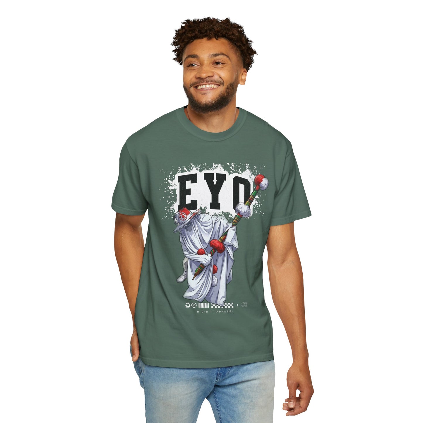 Statue & Roses Graphic T-Shirt — EYD Streetwear Tee