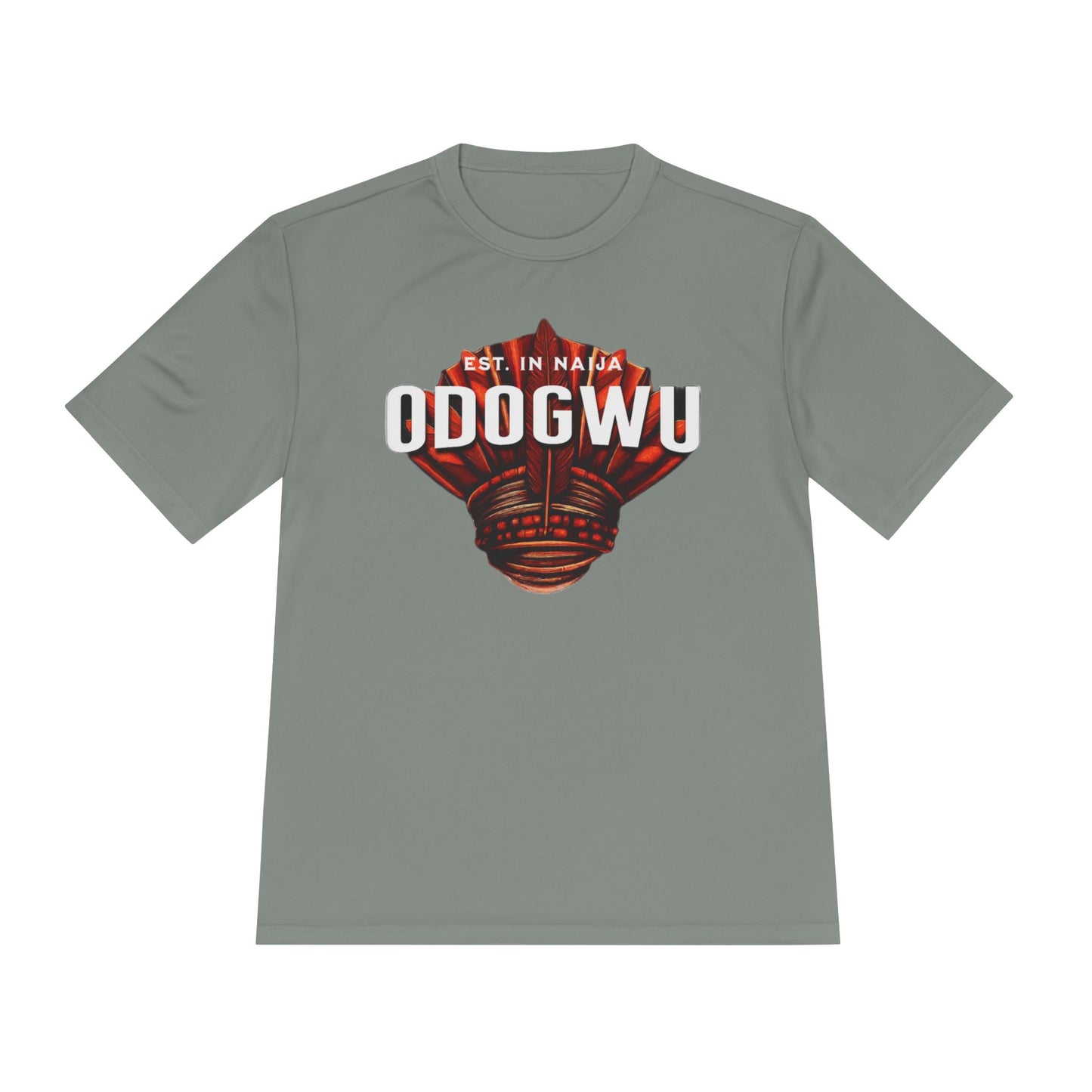 Odogwu Unisex Moisture Wicking Tee | Perfect for Active Lifestyles, Fitness, Summer Wear, Gifts for Holidays, Unique Design