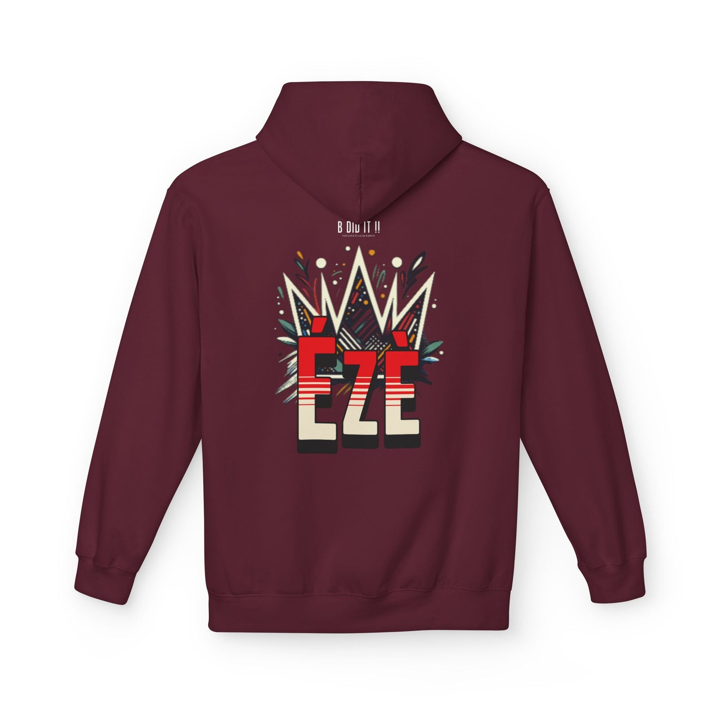 Ézè-Crown, Unisex Pullover Hoodie