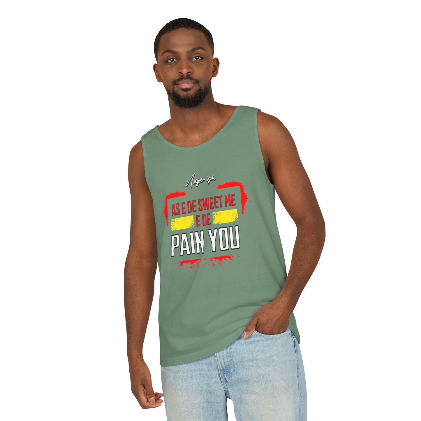 Pain You, Unisex Tank Top - Perfect for Summer, Casual Wear, Vacation, Festivals, Beach Days, Gifts