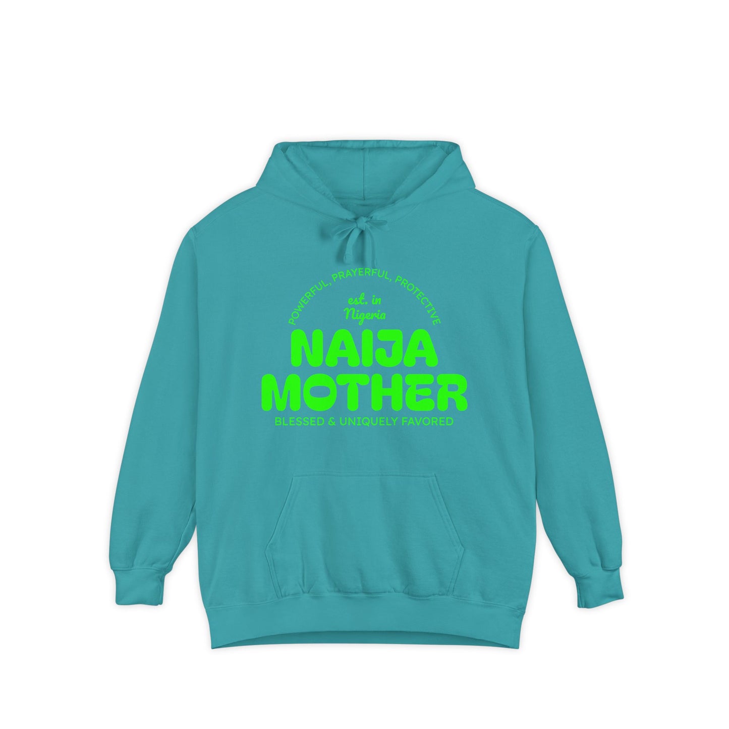 Naija Mother -Mothers Day Garment-Dyed Hoodie
