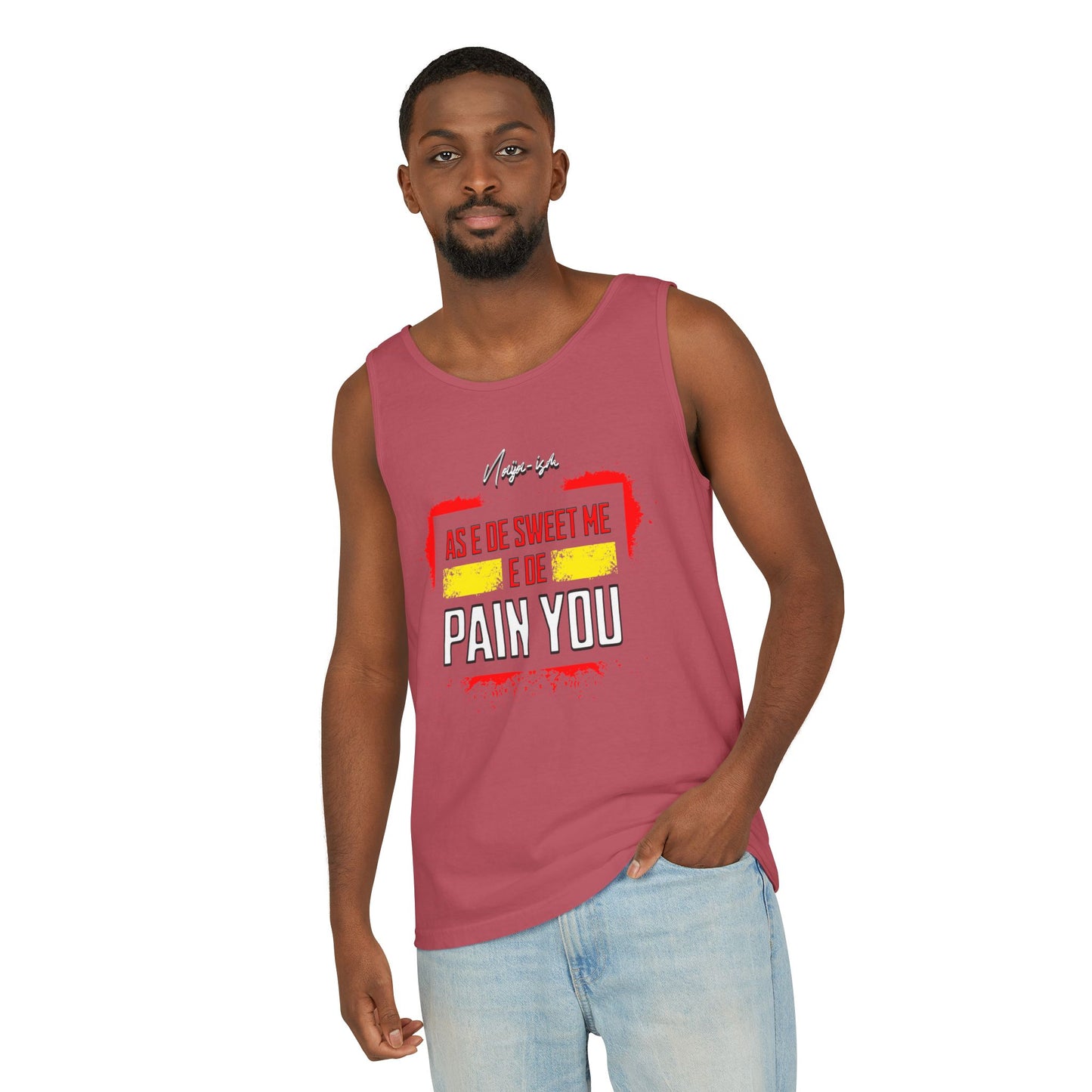 Pain You, Unisex Tank Top - Perfect for Summer, Casual Wear, Vacation, Festivals, Beach Days, Gifts