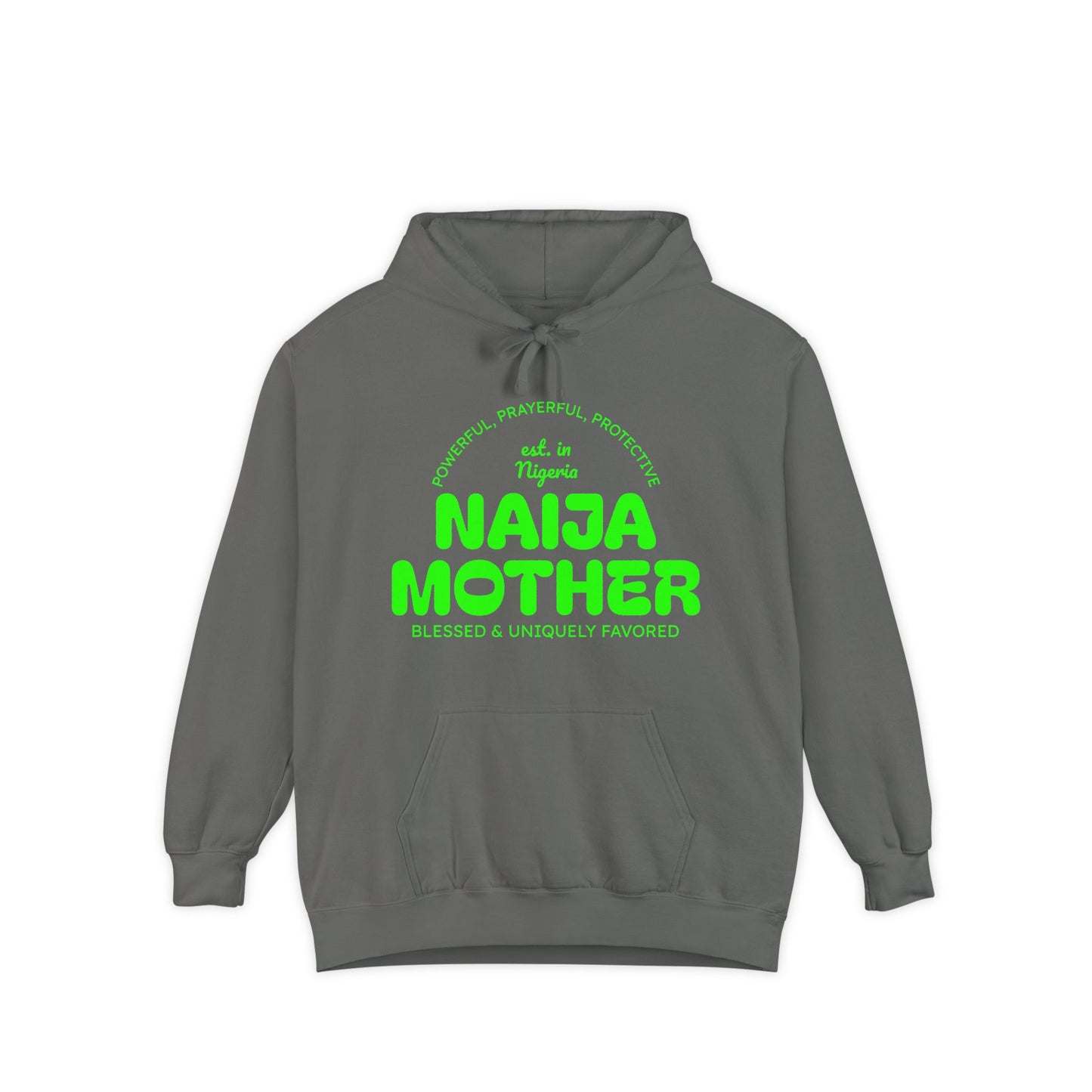 Naija Mother -Mothers Day Garment-Dyed Hoodie